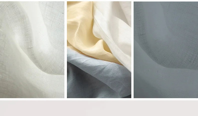 Linen Sleeveless Round Neck Loose Shirt