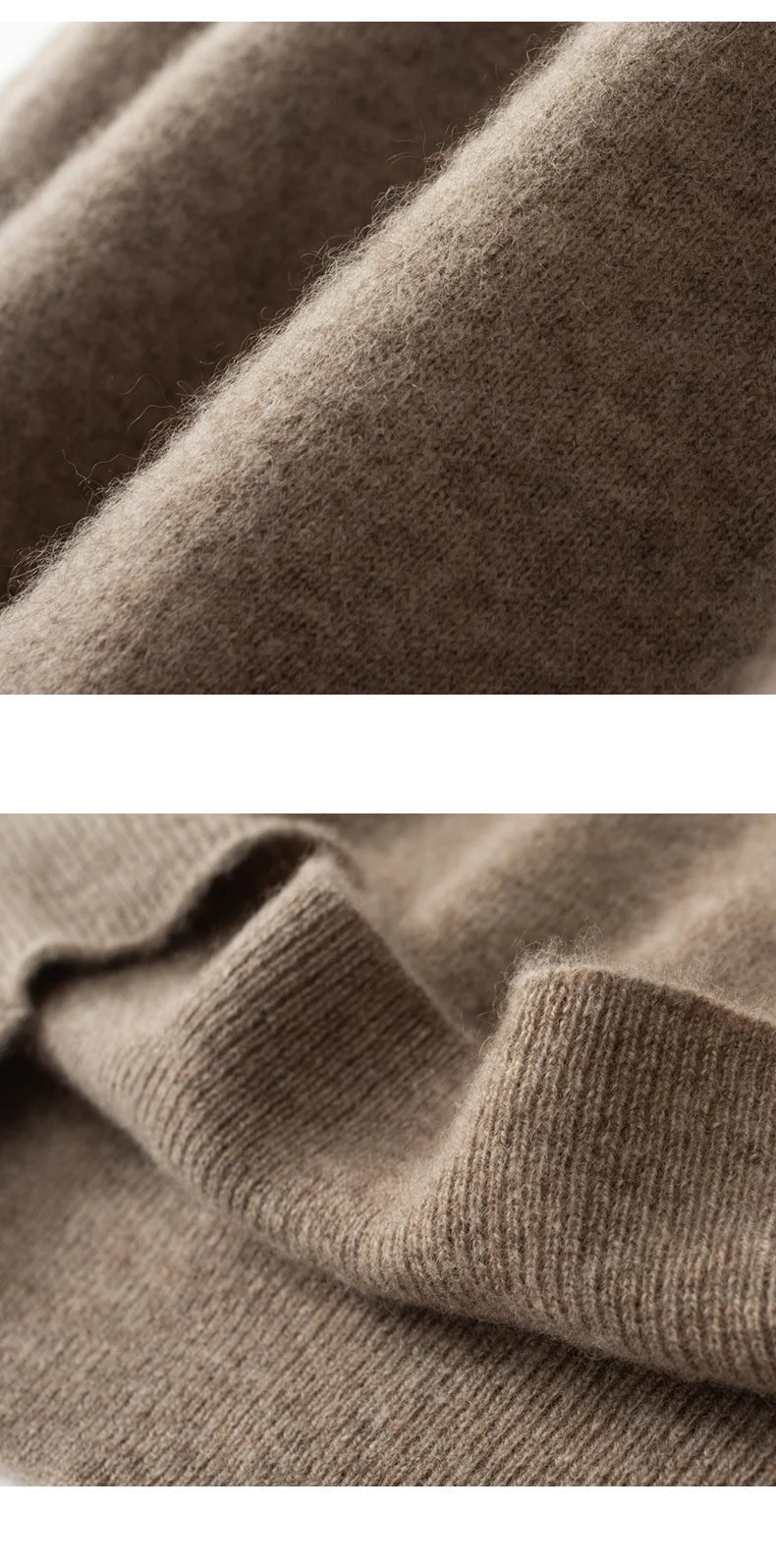 Soft Cashmere Knit Crew Neck Pullover